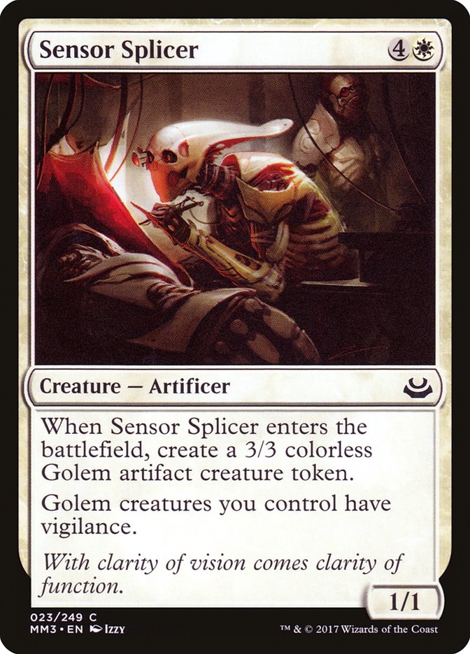 Sensor Splicer [Modern Masters 2017] [Foil]