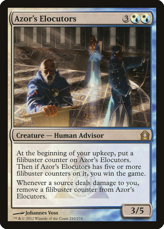 Azor's Elocutors [Return to Ravnica] [Foil]