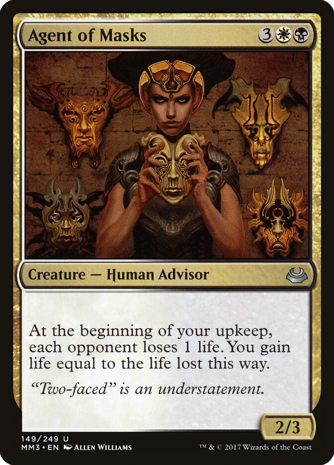Agent of Masks [Modern Masters 2017] [Foil]