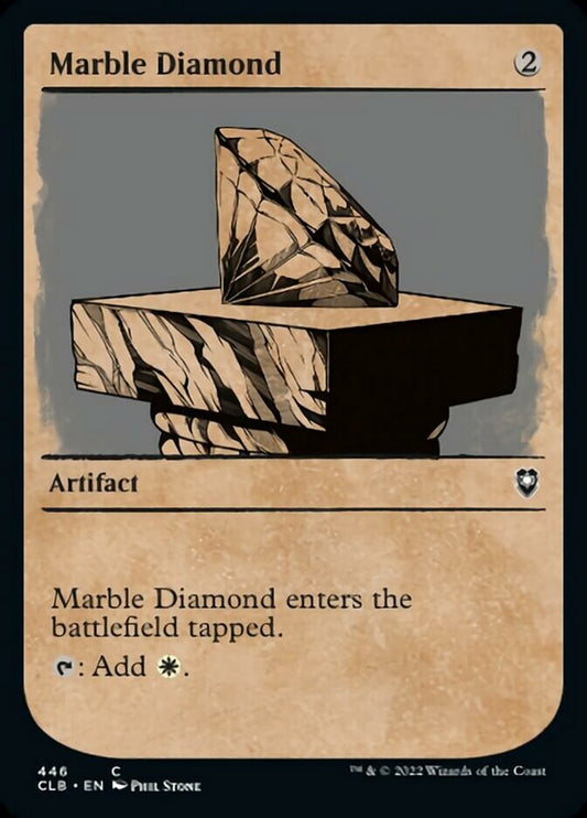 Marble Diamond (Showcase) [Commander Legends: Battle for Baldur's Gate] [Foil]