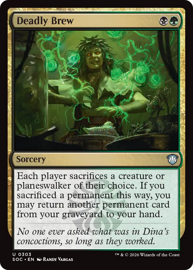 Deadly Brew [Secrets of Strixhaven Commander] [Foil]