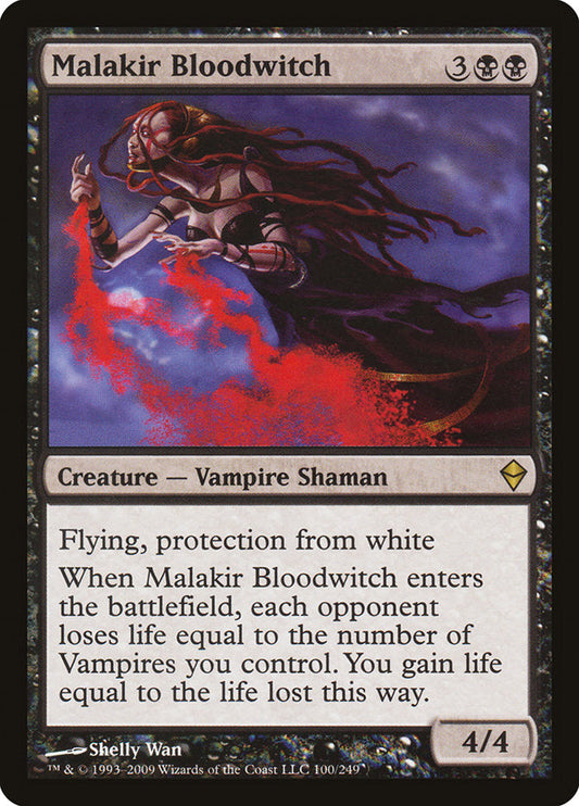Malakir Bloodwitch [Zendikar] [Foil]