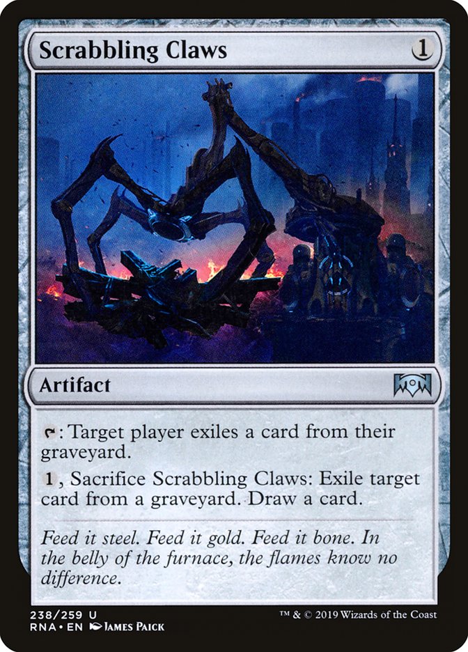 Scrabbling Claws [Ravnica Allegiance] [Foil]