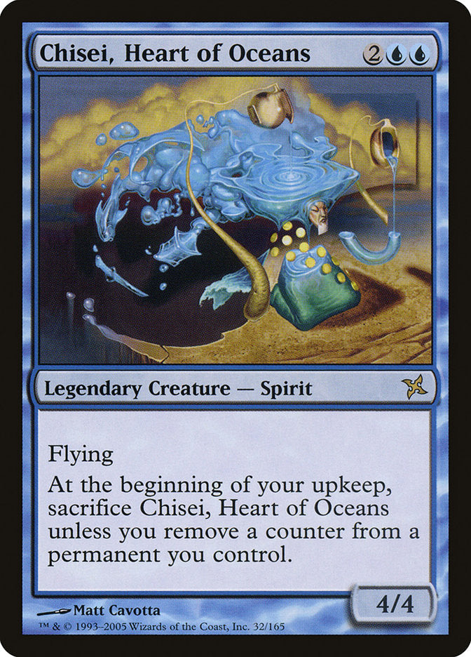 Chisei, Heart of Oceans [Betrayers of Kamigawa] [Foil]