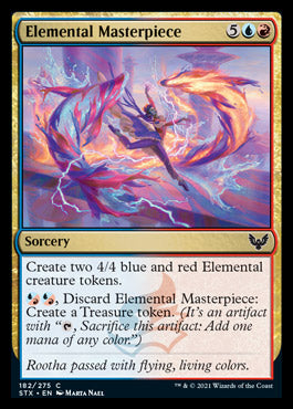 Elemental Masterpiece [Strixhaven: School of Mages] [Foil]