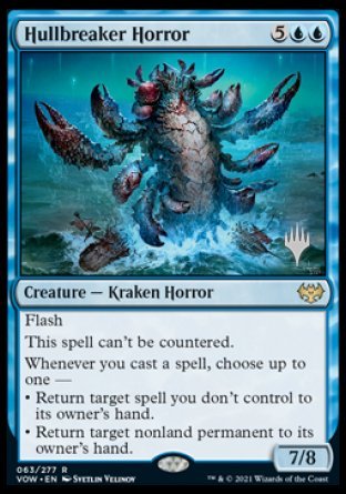 Hullbreaker Horror (Promo Pack) [Innistrad: Crimson Vow Promos] [Foil]