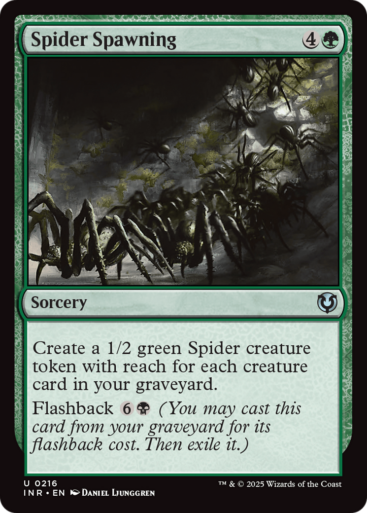 Spider Spawning [Innistrad Remastered] [Foil]