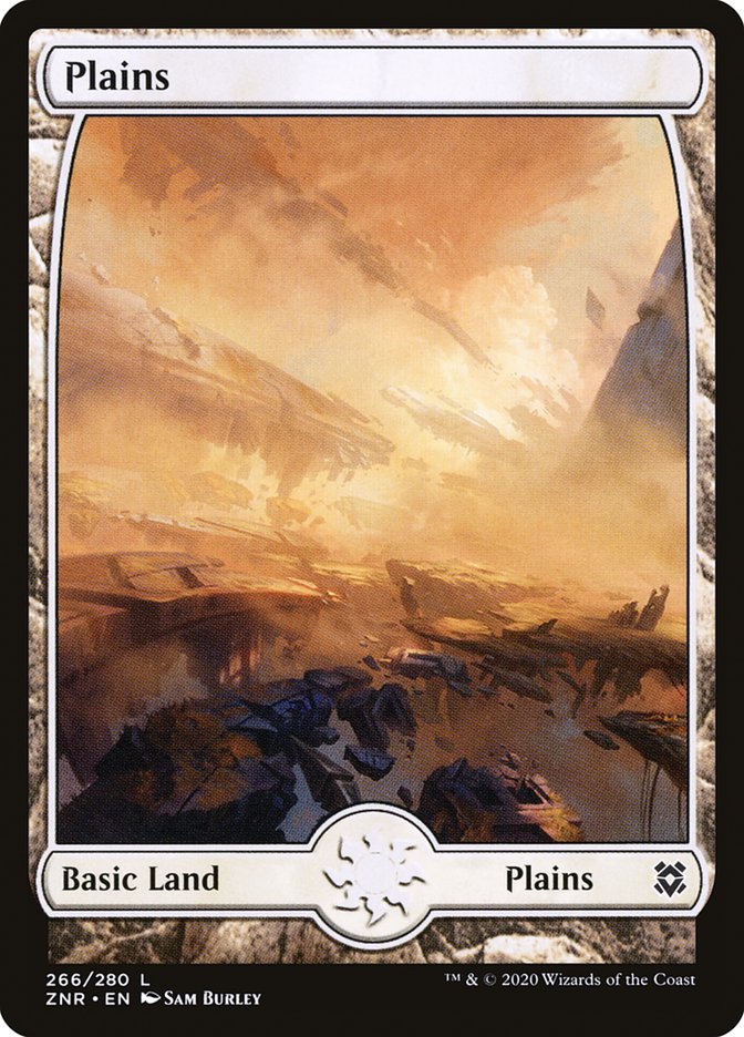 Plains (266) [Zendikar Rising] [Foil]