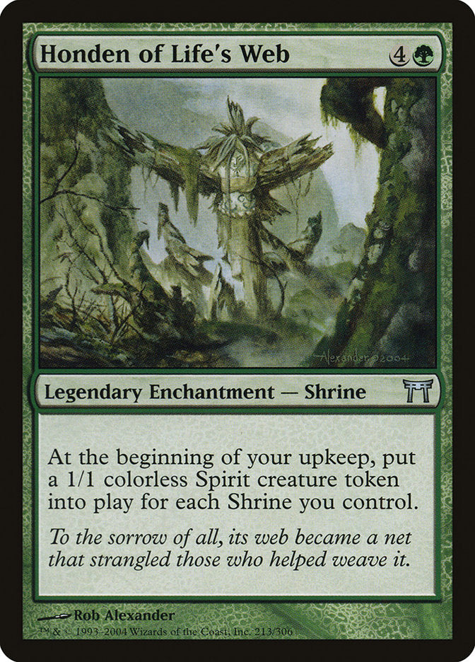 Honden of Life's Web [Champions of Kamigawa] [Foil]