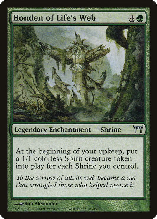 Honden of Life's Web [Champions of Kamigawa] [Foil]
