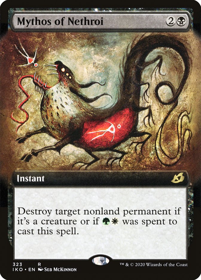 Mythos of Nethroi (Extended Art) [Ikoria: Lair of Behemoths] [Foil]