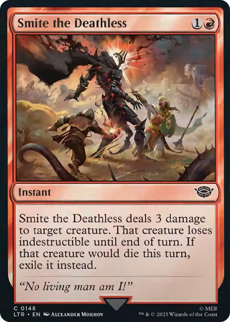 Smite the Deathless [The Lord of the Rings: Tales of Middle-Earth] [Foil]