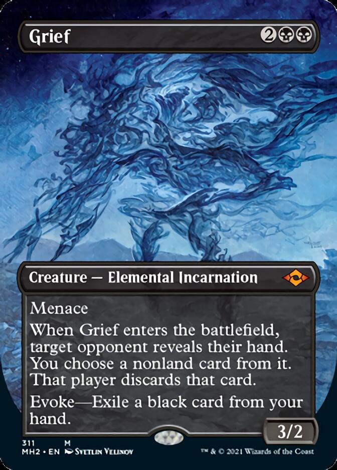 Grief (Borderless Alternate Art) [Modern Horizons 2] [Foil]