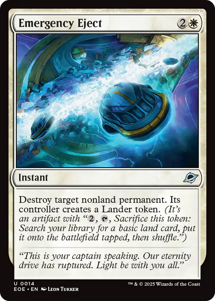 Emergency Eject [Edge of Eternities] [Foil]