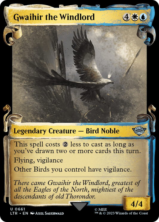 Gwaihir the Windlord [The Lord of the Rings: Tales of Middle-Earth Showcase Scrolls] [Foil]
