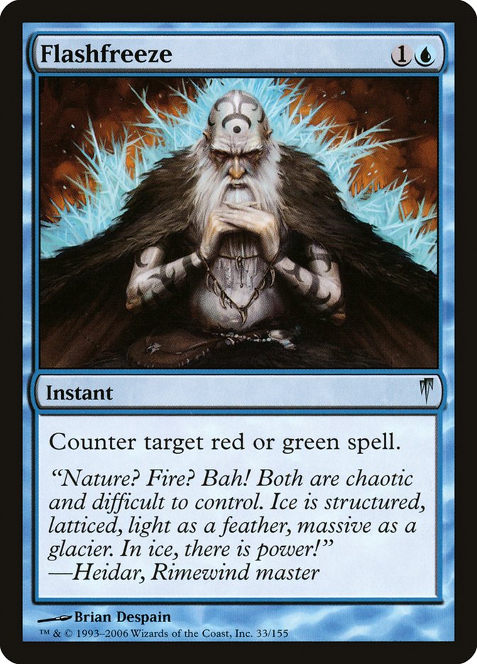 Flashfreeze [Coldsnap] [Foil]