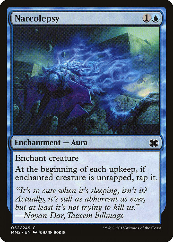 Narcolepsy [Modern Masters 2015] [Foil]