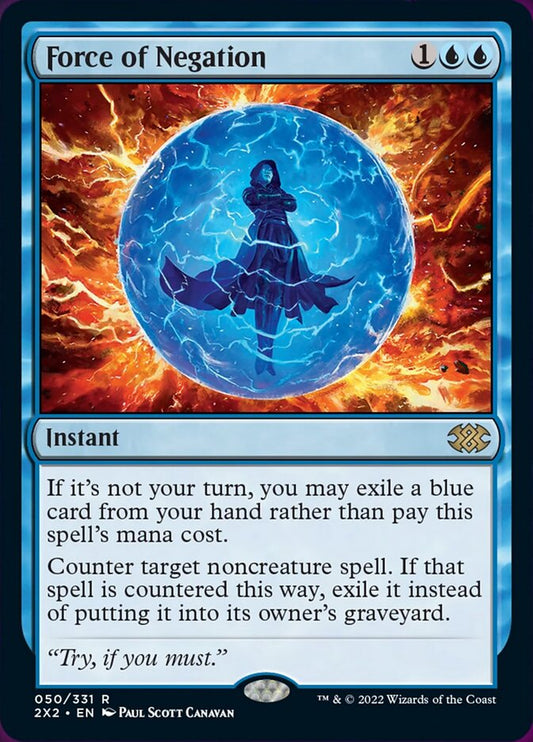 Force of Negation [Double Masters 2022] [Foil]