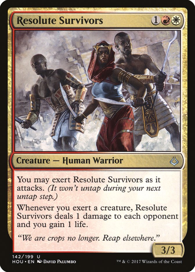 Resolute Survivors [Hour of Devastation] [Foil]