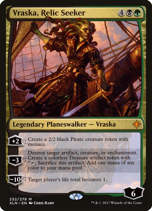 Vraska, Relic Seeker [Ixalan] [Foil]