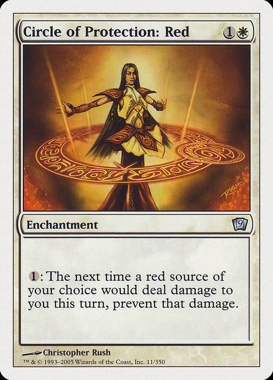 Circle of Protection: Red [Ninth Edition] [Foil]