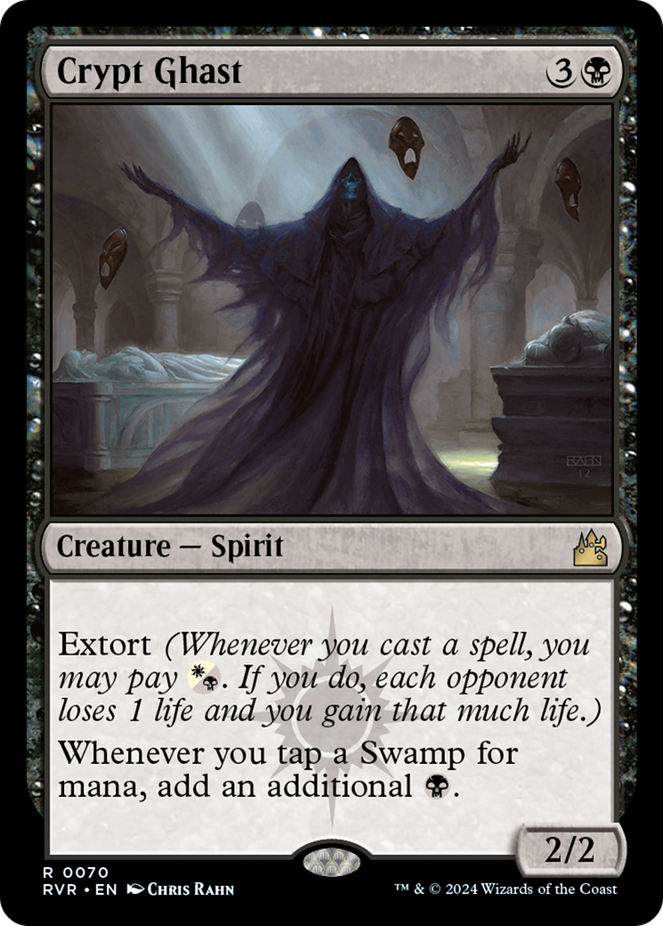 Crypt Ghast [Ravnica Remastered] [Foil]
