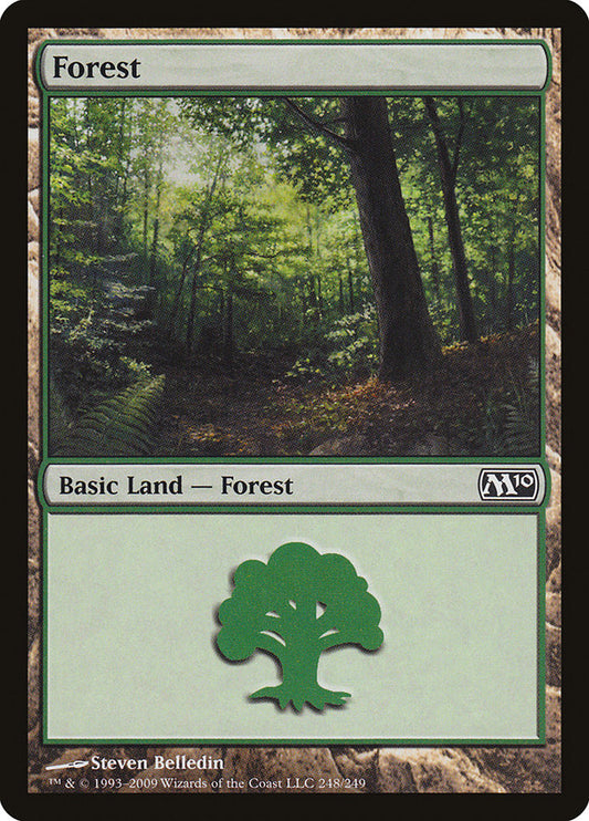 Forest (248) [Core Set 2010] [Foil]