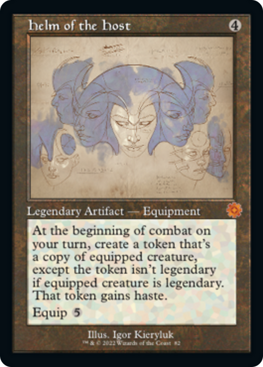 Helm of the Host (Retro Schematic) [The Brothers' War Retro Artifacts] [Foil]