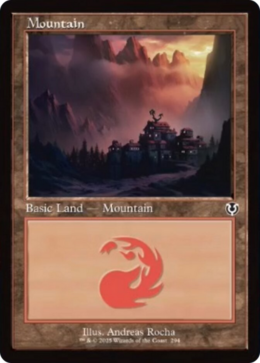 Mountain (294) (Retro Frame) [Innistrad Remastered] [Foil]