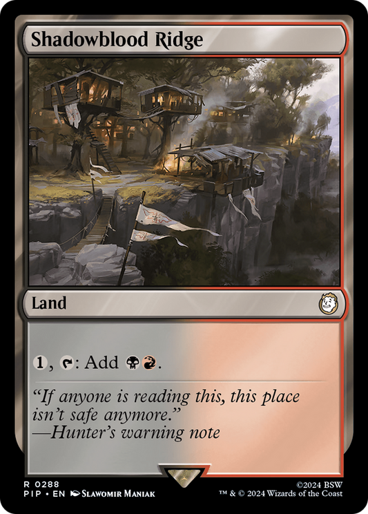 Shadowblood Ridge [Fallout] [Foil]