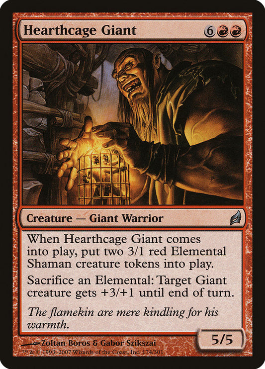 Hearthcage Giant [Lorwyn] [Foil]