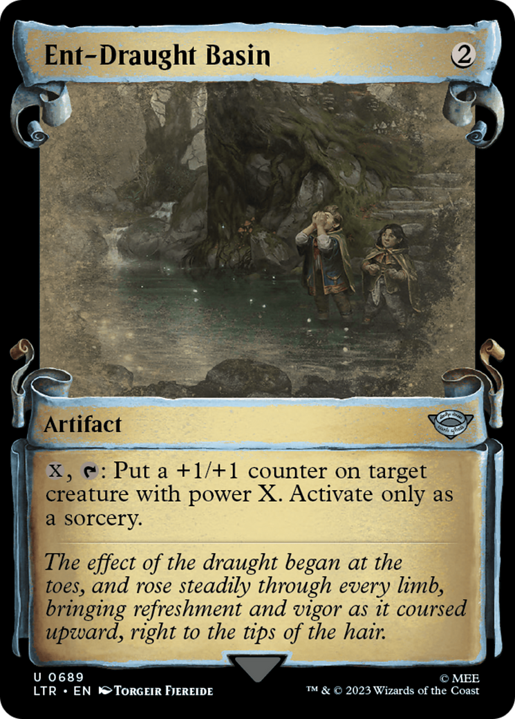 Ent-Draught Basin [The Lord of the Rings: Tales of Middle-Earth Showcase Scrolls] [Foil]