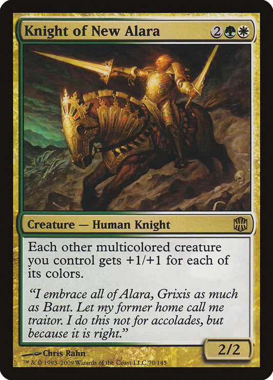 Knight of New Alara [Alara Reborn] [Foil]