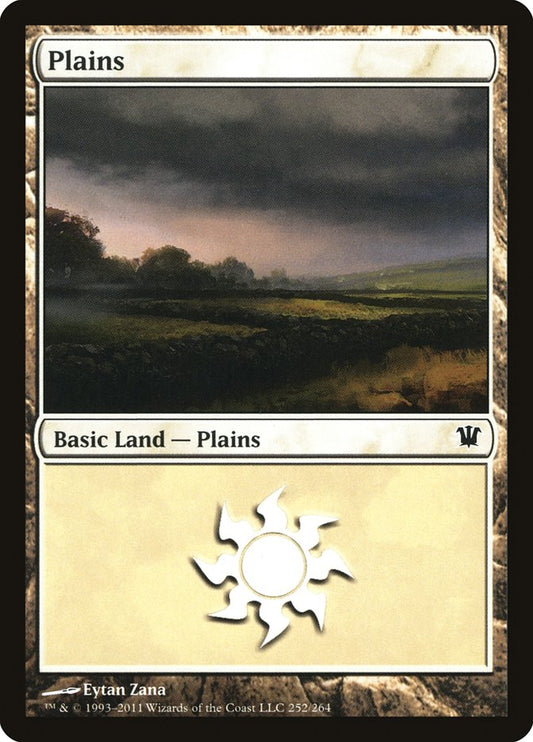Plains (252) [Innistrad] [Foil]