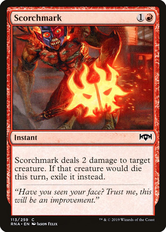 Scorchmark [Ravnica Allegiance] [Foil]