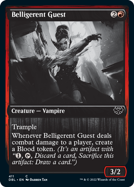 Belligerent Guest [Innistrad: Double Feature] [Foil]