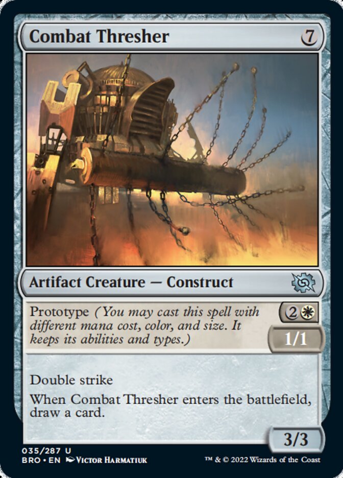 Combat Thresher [The Brothers' War] [Foil]
