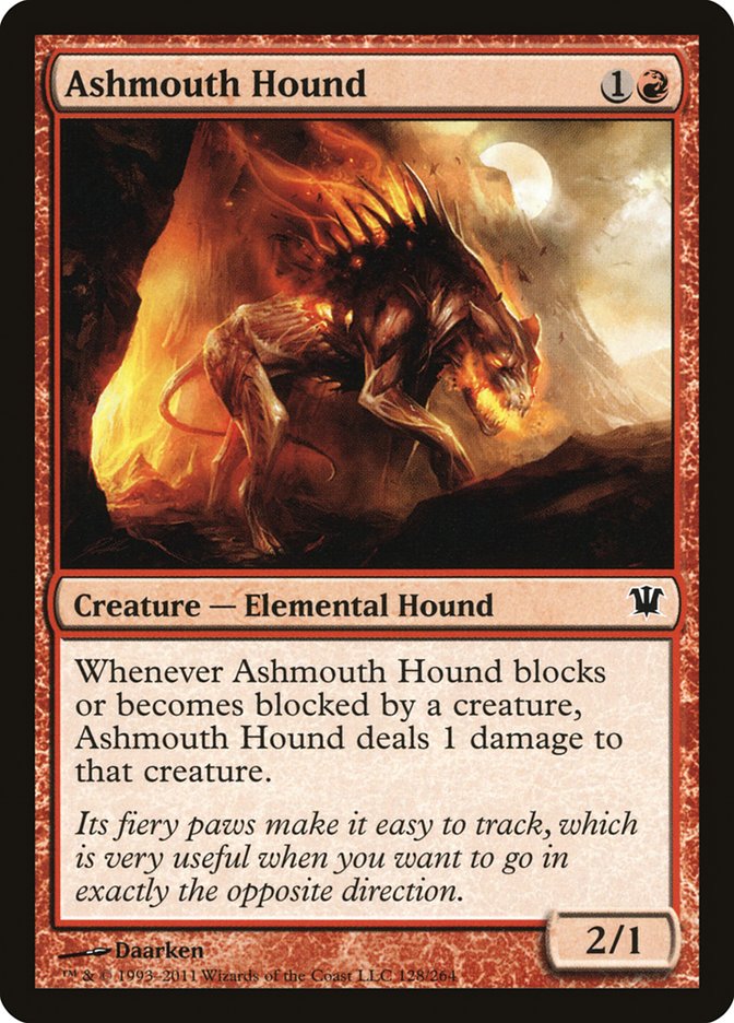 Ashmouth Hound [Innistrad] [Foil]