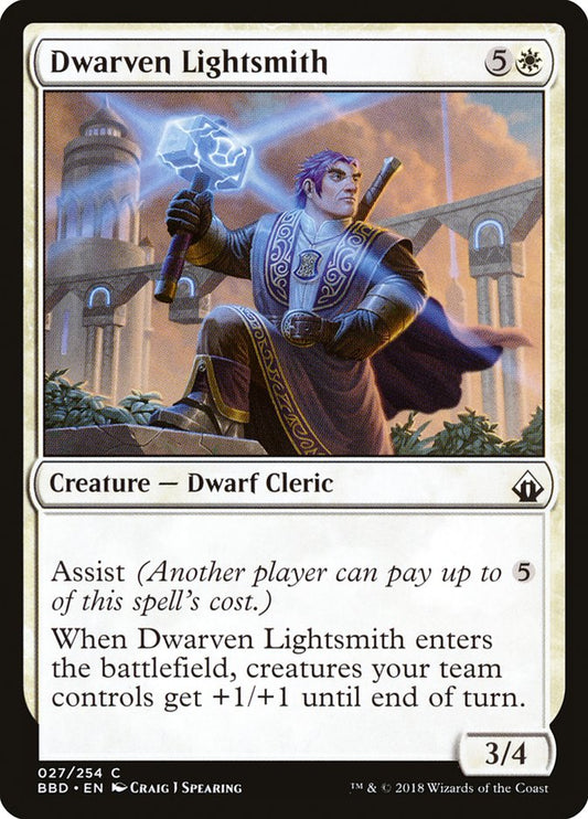 Dwarven Lightsmith [Battlebond] [Foil]