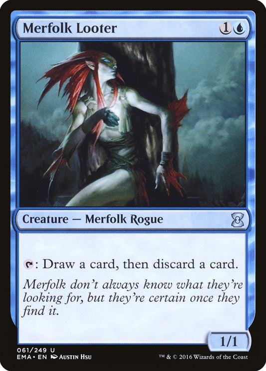 Merfolk Looter [Eternal Masters] [Foil]