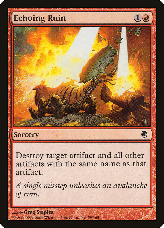 Echoing Ruin [Darksteel] [Foil]