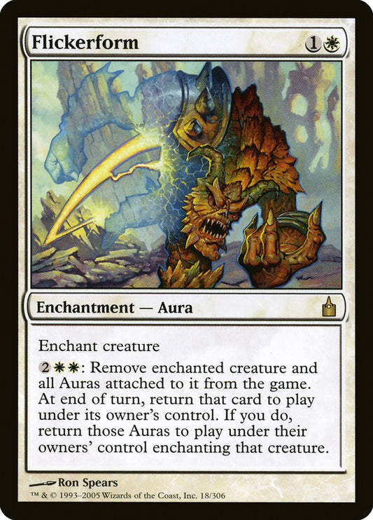 Flickerform [Ravnica: City of Guilds] [Foil]