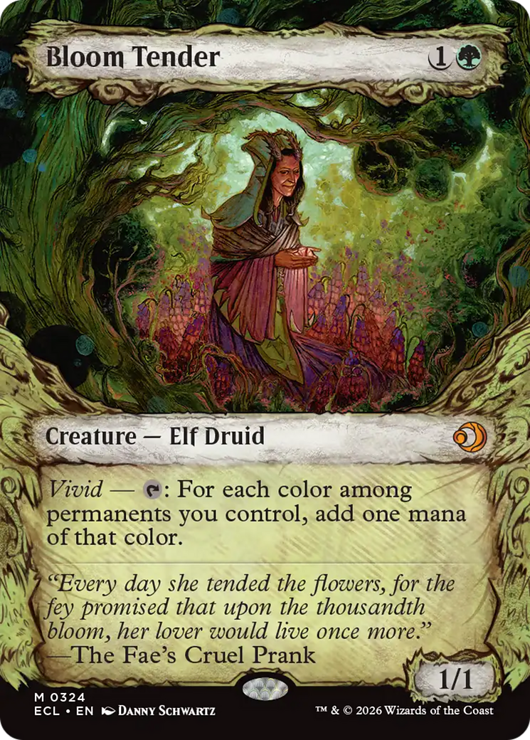 Bloom Tender (0324) (Showcase) [Lorwyn Eclipsed] [Foil]