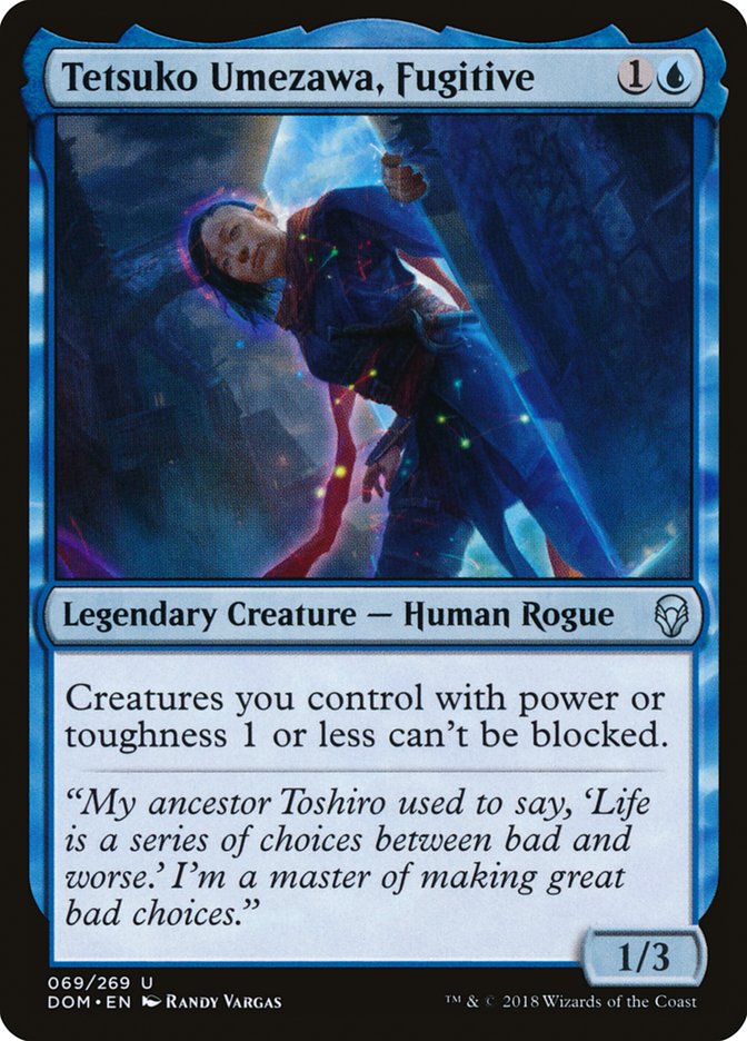 Tetsuko Umezawa, Fugitive [Dominaria] [Foil]