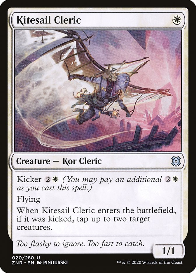 Kitesail Cleric [Zendikar Rising] [Foil]