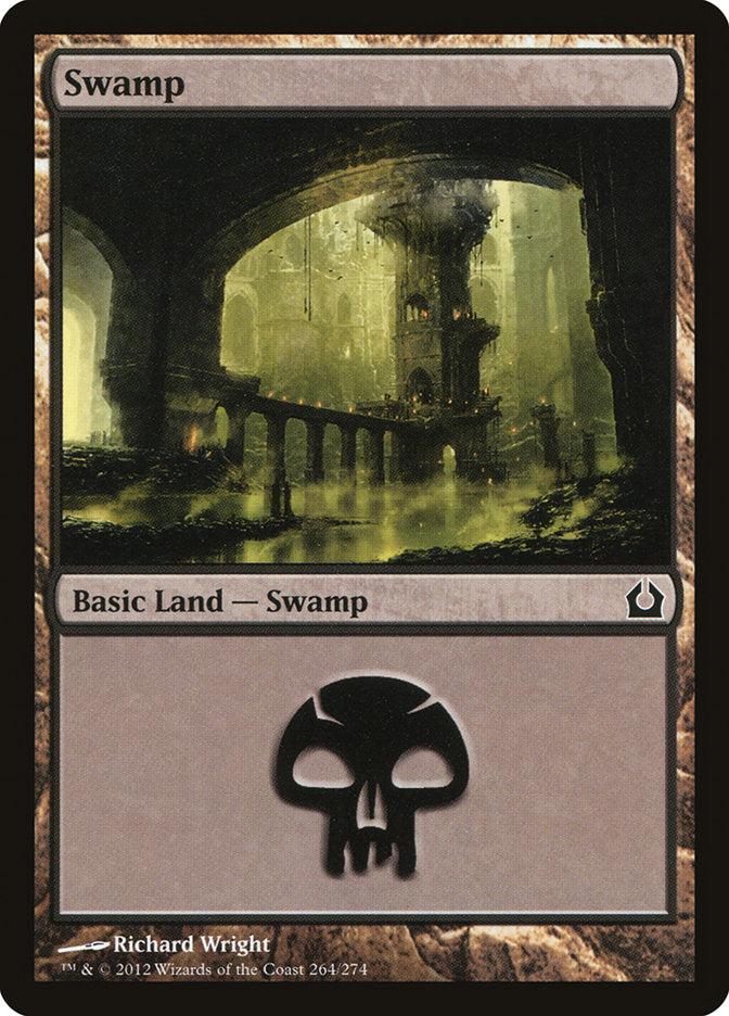 Swamp (264) [Return to Ravnica] [Foil]