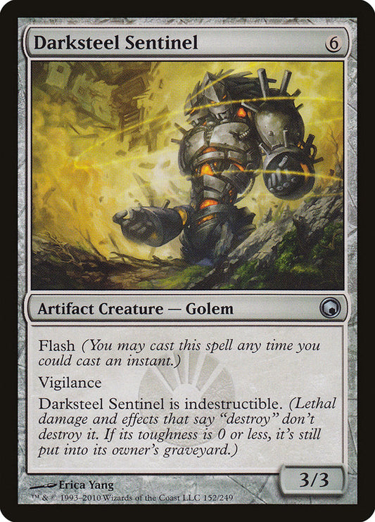 Darksteel Sentinel [Scars of Mirrodin] [Foil]