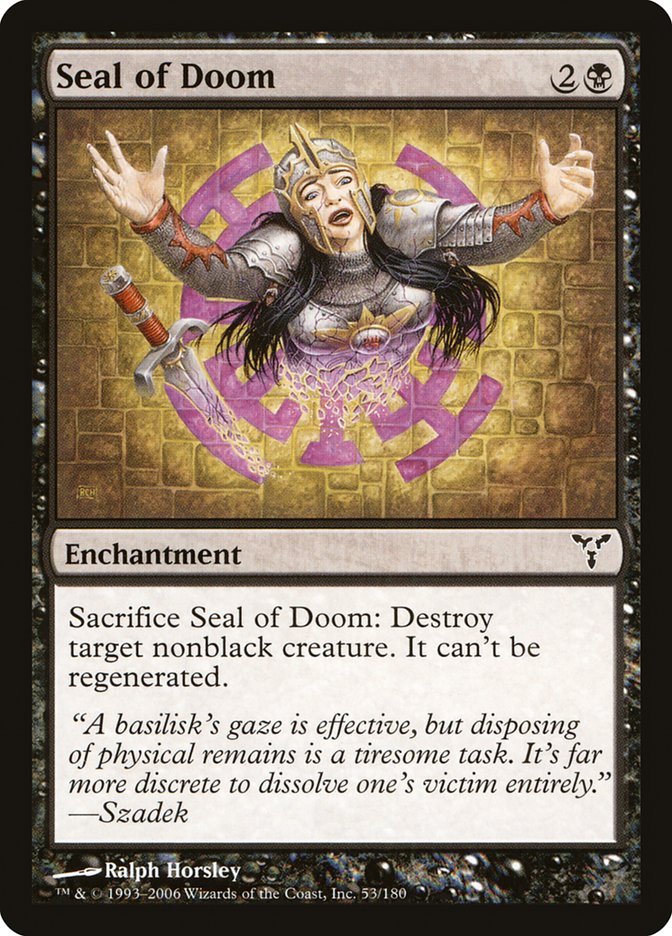 Seal of Doom [Dissension] [Foil]
