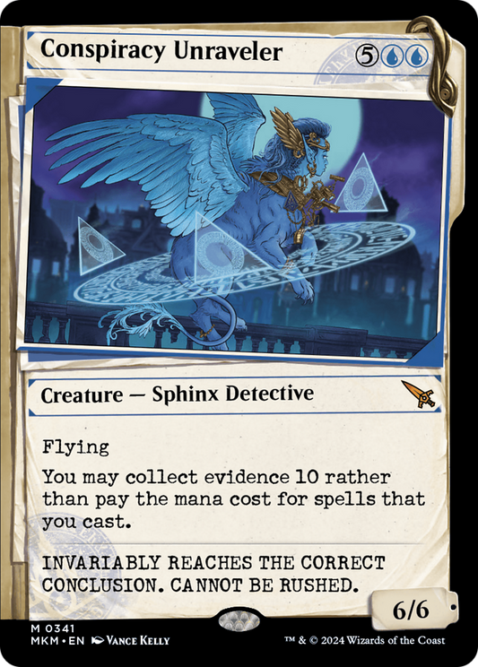 Conspiracy Unraveler (Showcase) [Murders at Karlov Manor] [Foil]