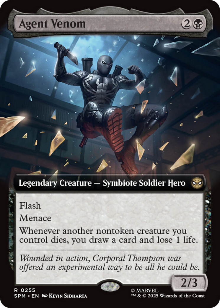 Agent Venom (Extended Art) [Marvel's Spider-Man] [Foil]